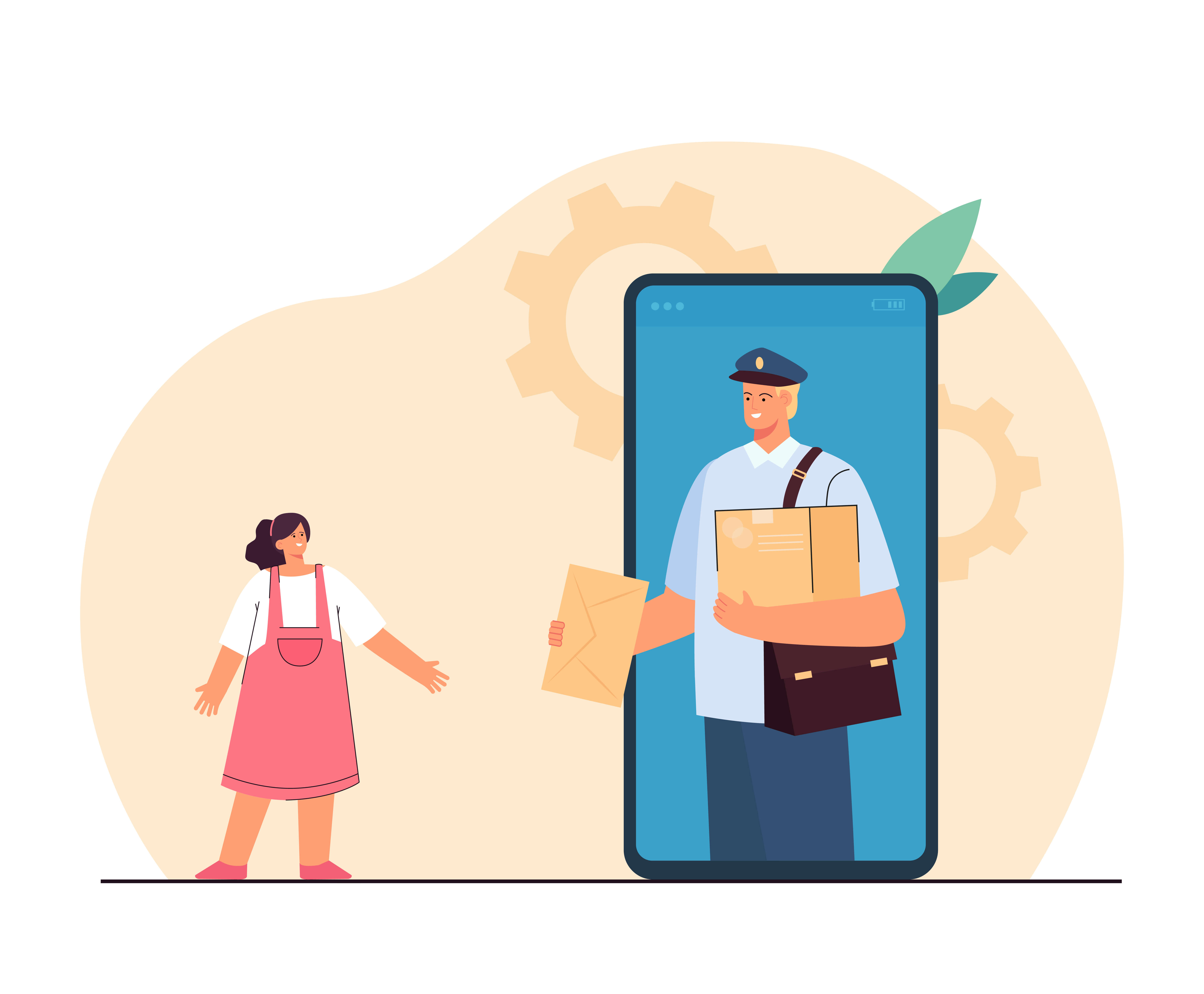 Get in touch illustration